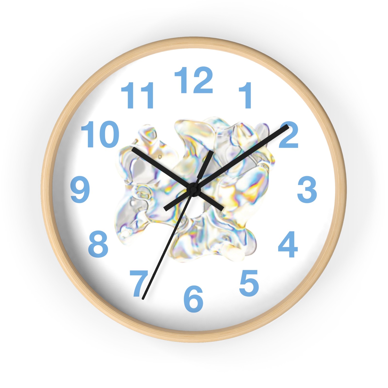 Abstract Water Wall Clock gallery