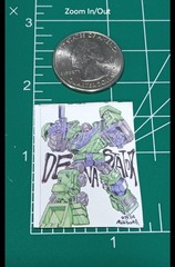 TRANSFORMERSXDEVESTATOR1X1 INCH STICKER X CELL PHONE COVER STICKER X HIGH-GLOSS