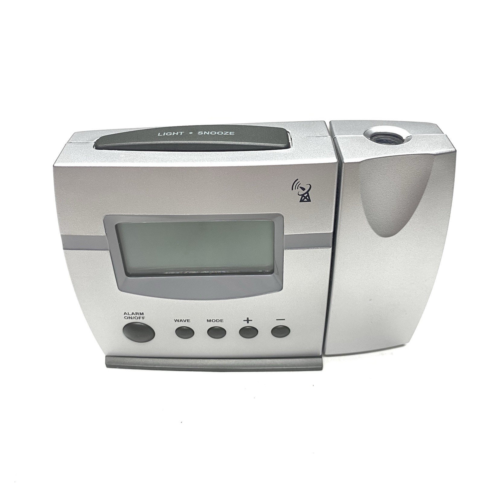 Atomic Projection Clock With Alarm , Day, Time TESTED NO POWER CORD READ gallery