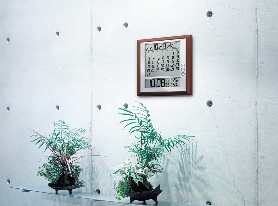 Seiko Clock, Wall Clock, Table Clock, Monthly Calendar, Radio Wave gallery