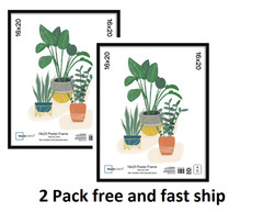 2 pack 16×20 Basic Black Poster Frame