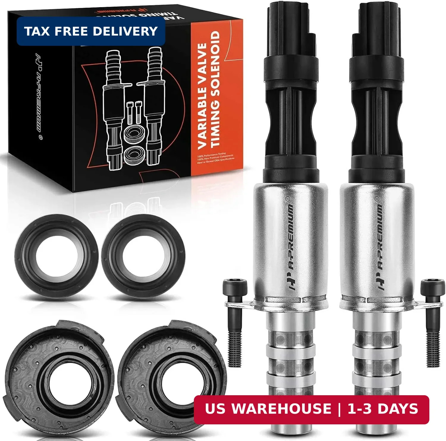 VVT Variable Camshaft Timing Control Solenoid Set for Ford Lincoln gallery