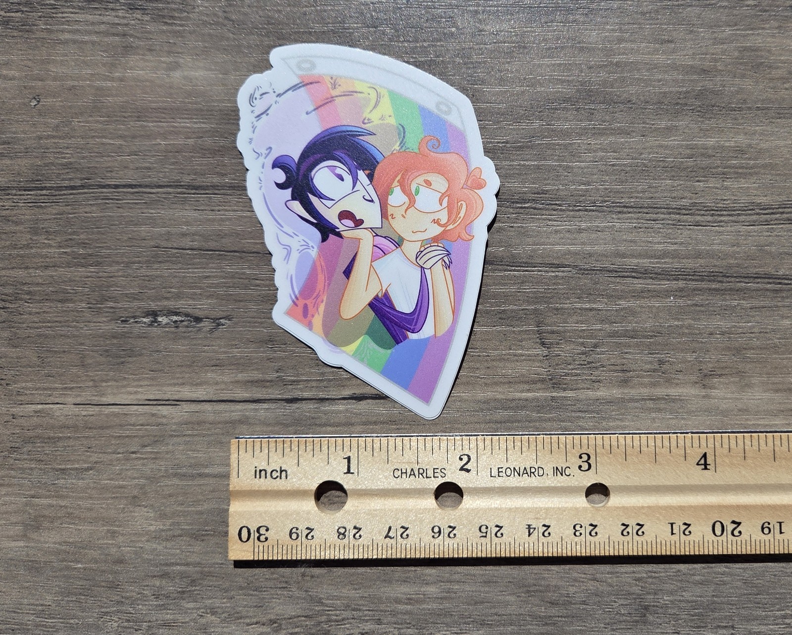PRIDE Oringinal Character Sticker - Heavy Duty Vinyl Stickers gallery