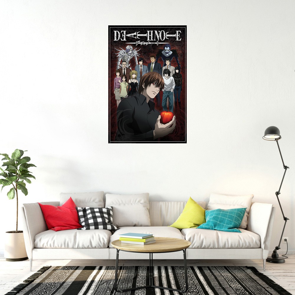 Death Note - Anime Poster (Characters - Light, L, Misa, Ryuk) (Size: 24" x 36") gallery