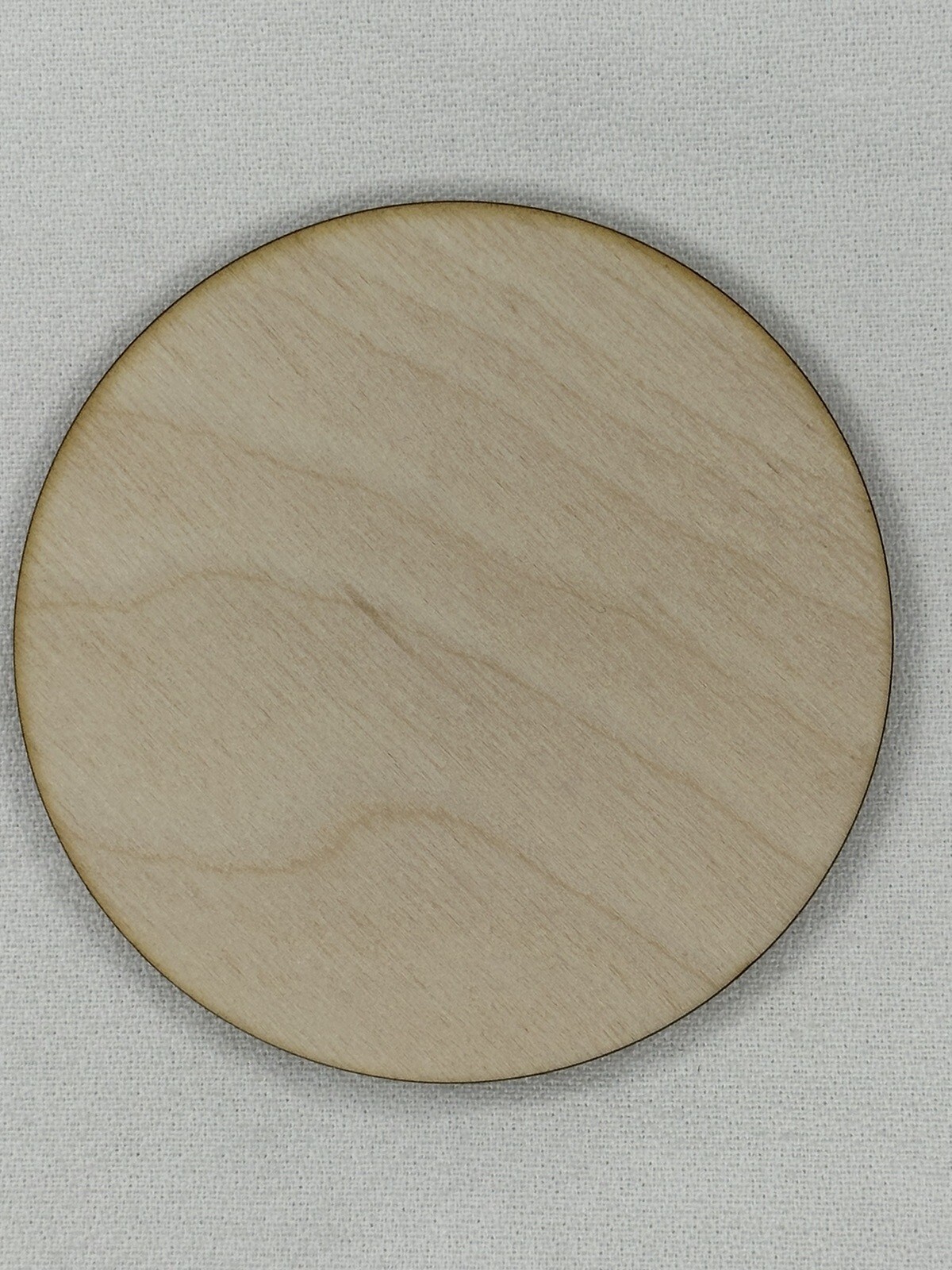 Custom Laser Cut Unfinished Circle Shape Wood Cutouts gallery