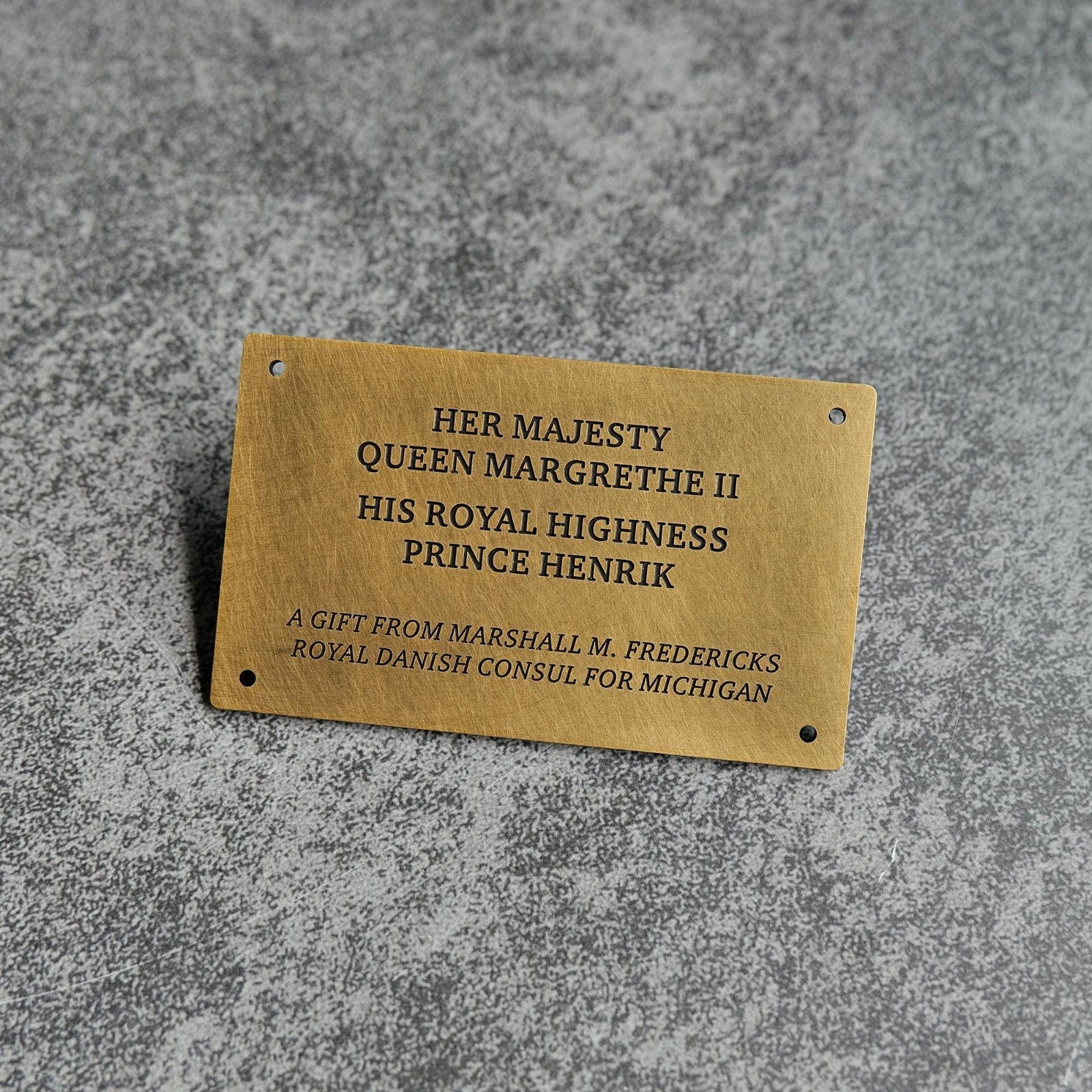 Solid brass nameplates Personalized bronze signs Suitable For Home Office Door gallery