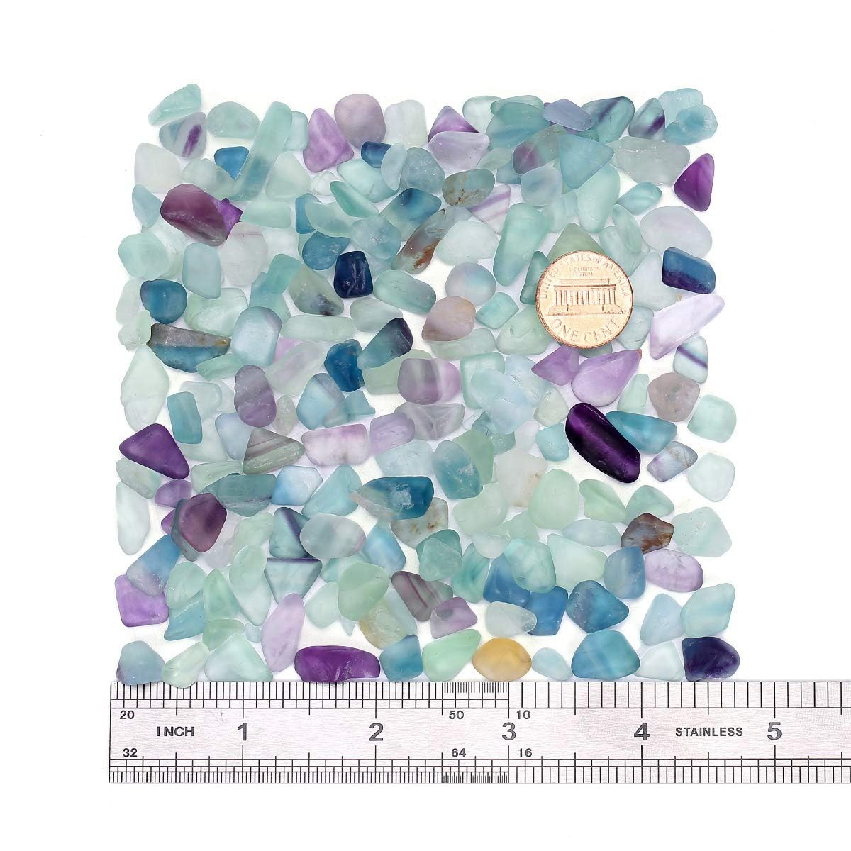 Wayber Decorative Crystal Pebbles 2 Lbs/920G Fill 1.8 Cups Natural Quartz gallery
