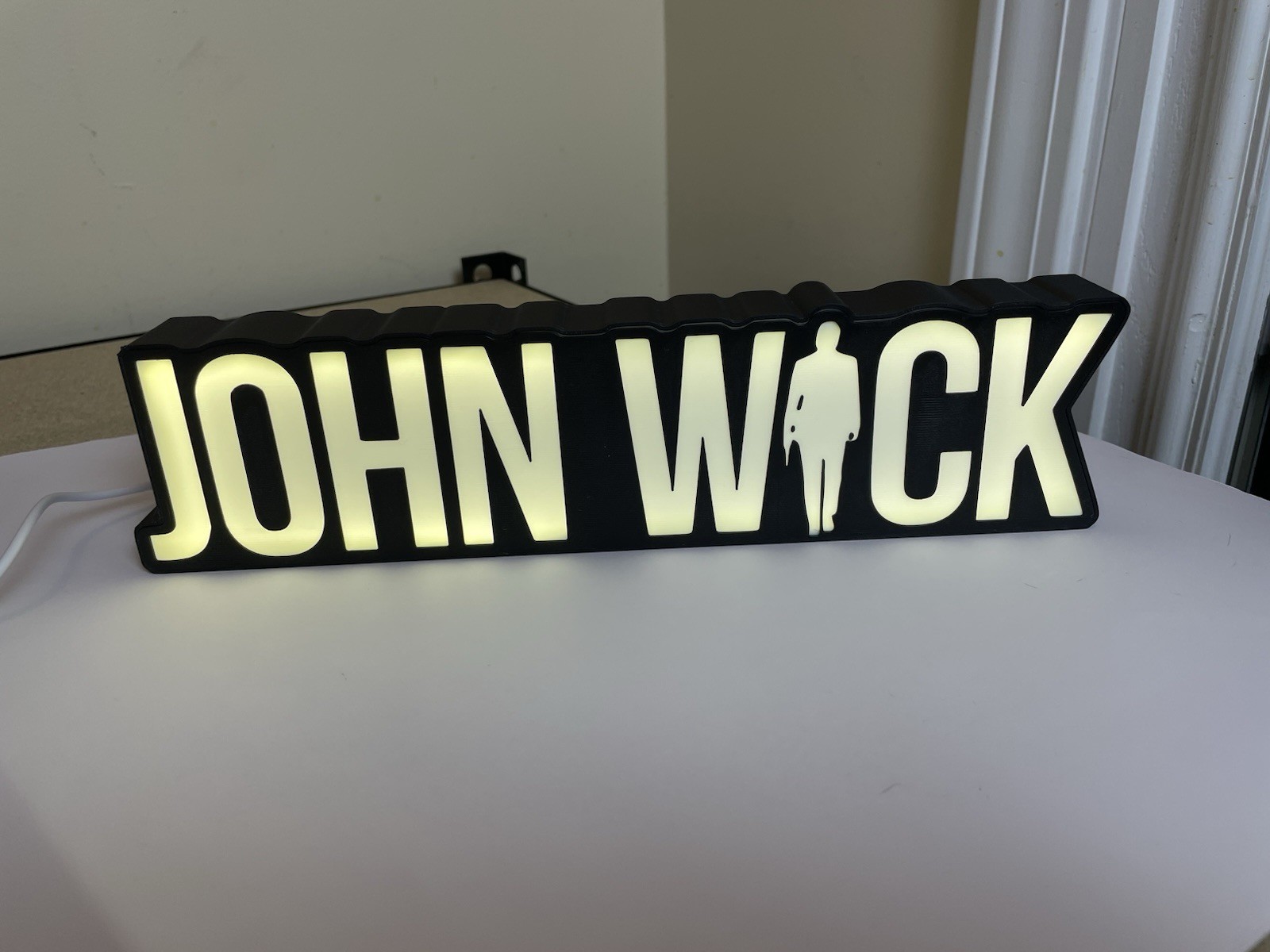 John Wick Light Box Sign gallery