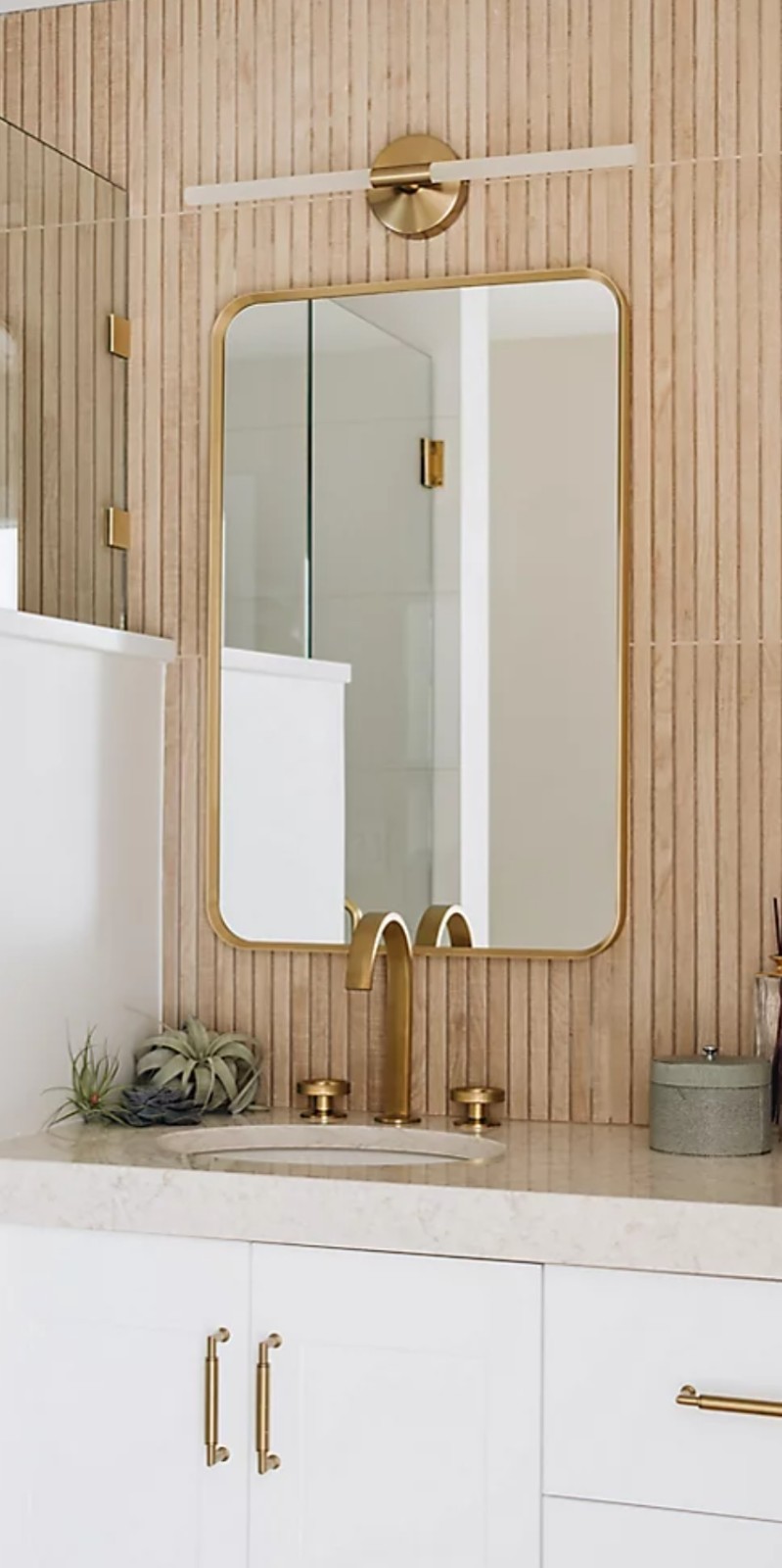 Kohler Essential22" x 34" rectangular framed mirrorK-26052-BGL gallery