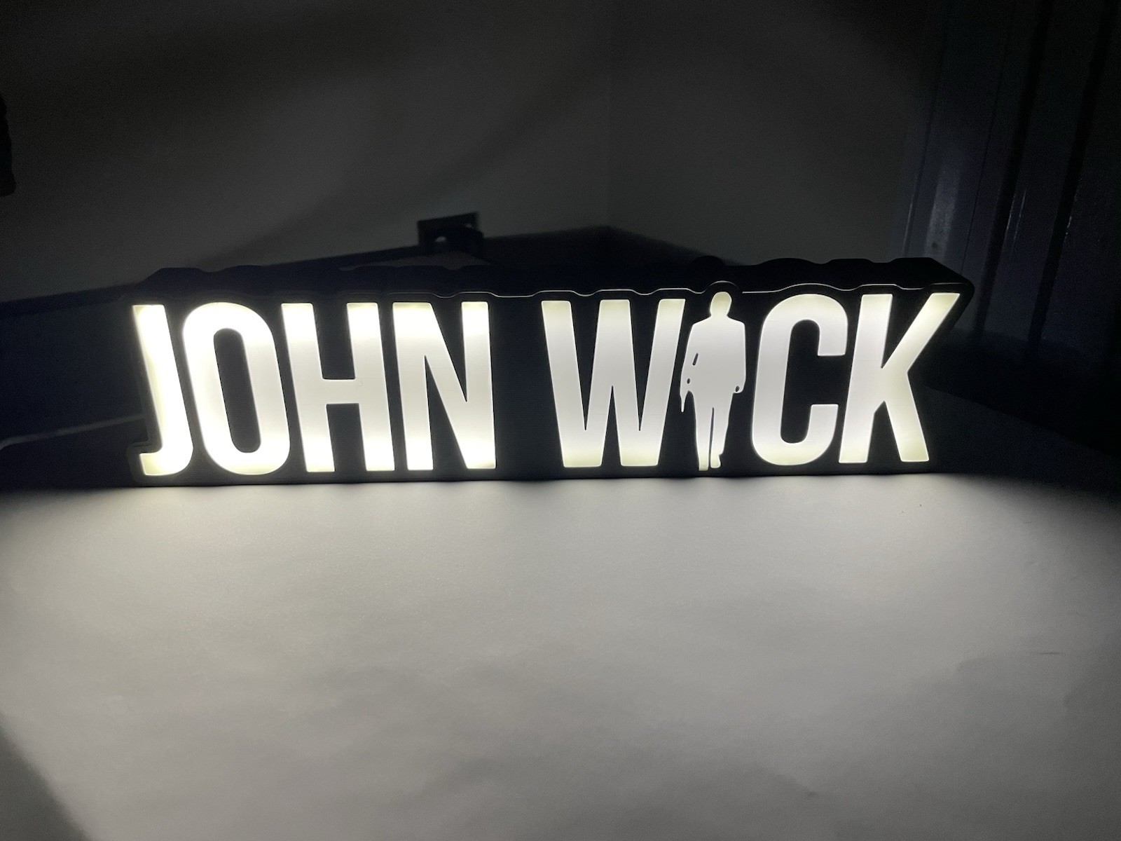 John Wick Light Box Sign gallery