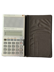 Sharp EL-620 Voice Synthesized Talking Calculator Hand Pocket Size Easy Operate