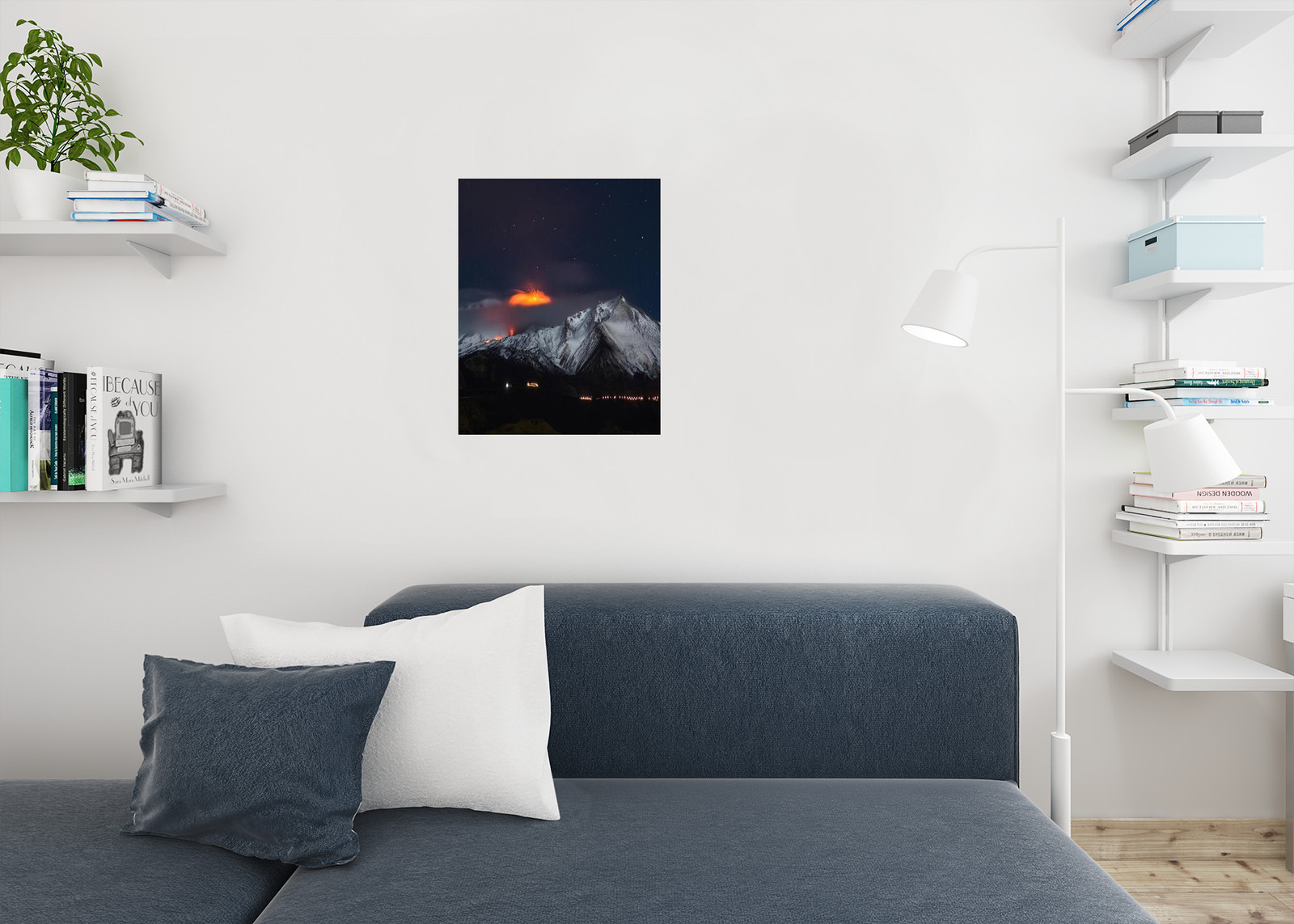 Volcano Eruption Mount Etna Sicily Italy Photo Photograph Poster 24x16 gallery