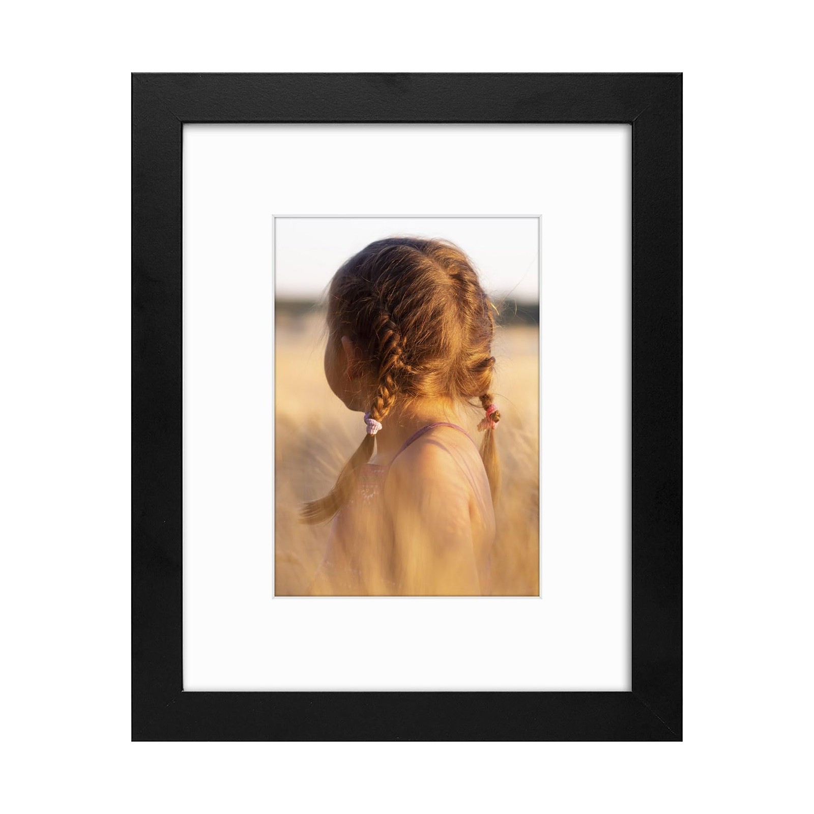 Picture Frame with Mat, High Definition Glass gallery