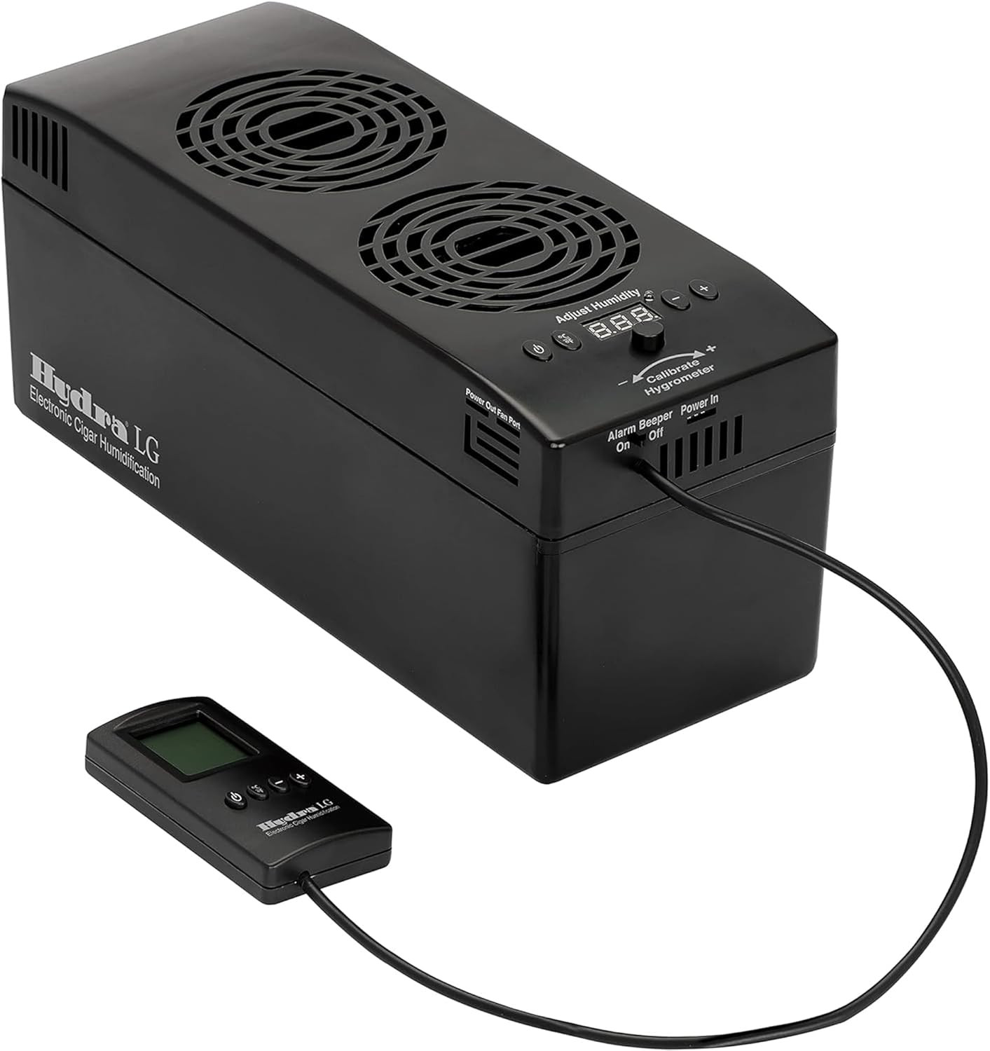 LED Remote-Controlled Cigar Humidifier for 2500 Cigars gallery