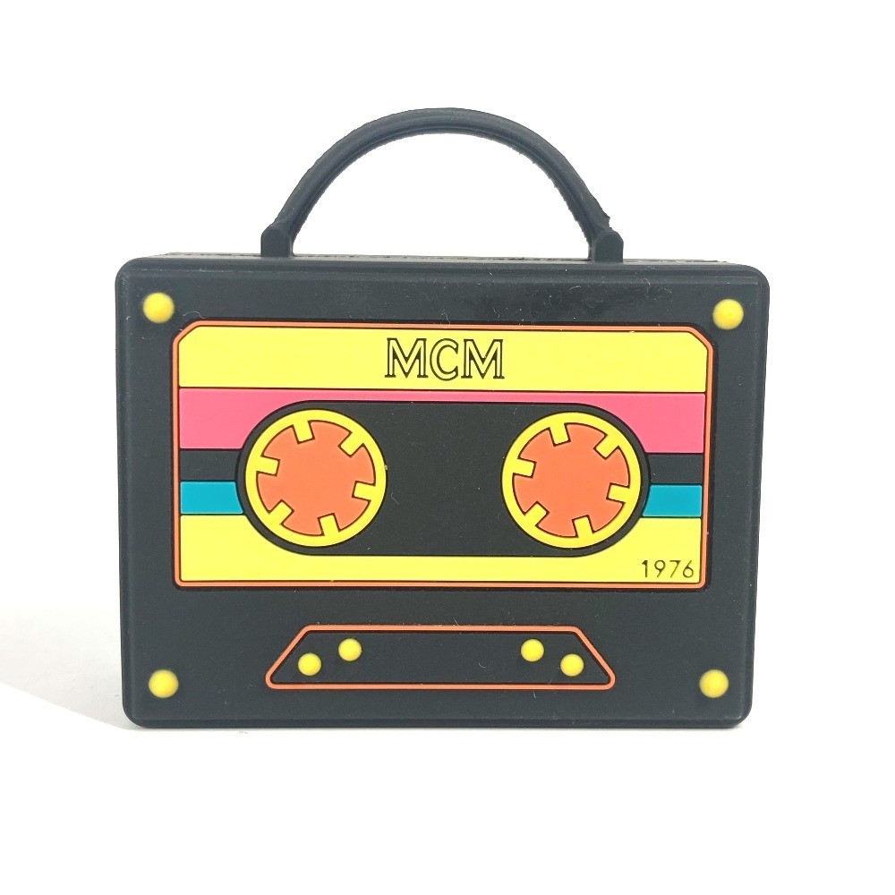 MCM Logo Speaker interior objects Decor rubber Black/Multicolore gallery