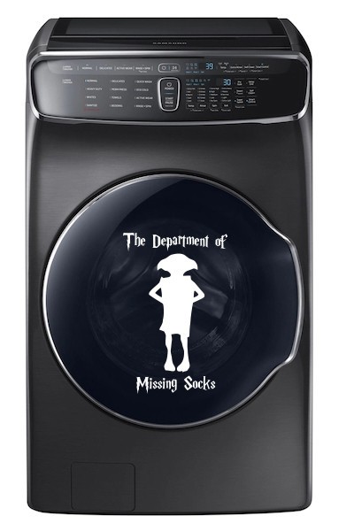 Harry Potter Laundry Washing Machine Decal Sticker - Magical Home Decor - 2202W gallery