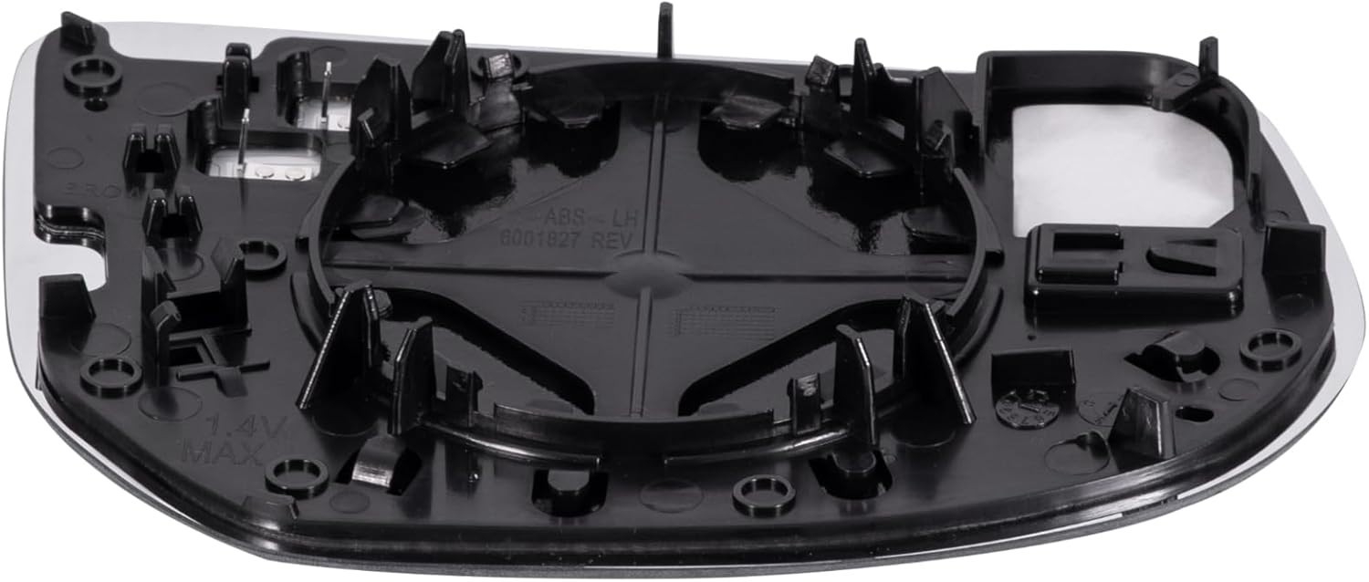 EAP Driver Side Mirror Glass Compatible With Cadillac XTS 2013-2017, Heated W... gallery