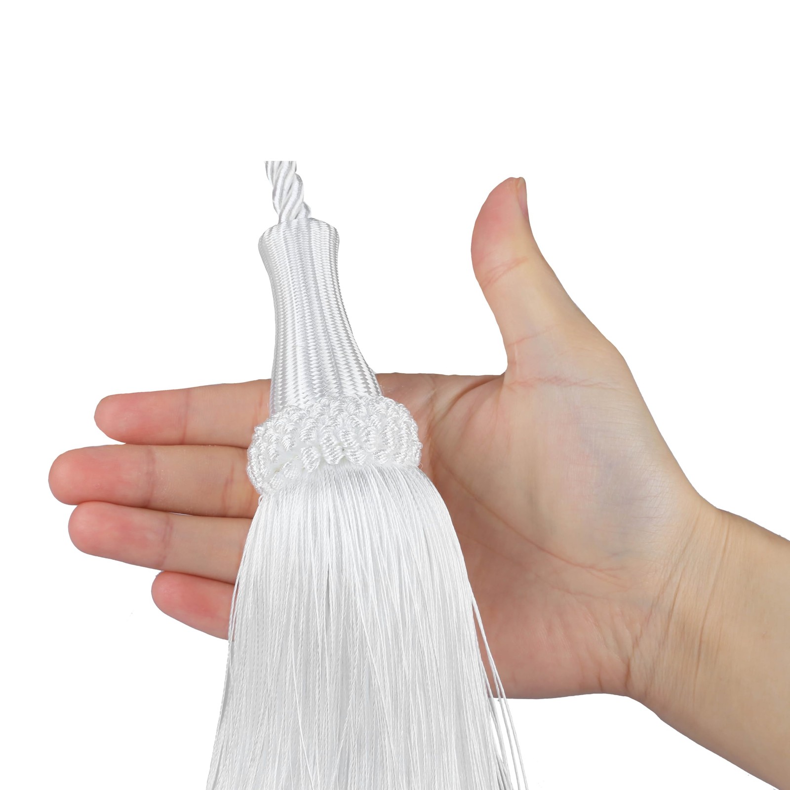 2 Pack Weighted Pew Ropes with Tassels, Extended Tassel Rope for Church and W... gallery