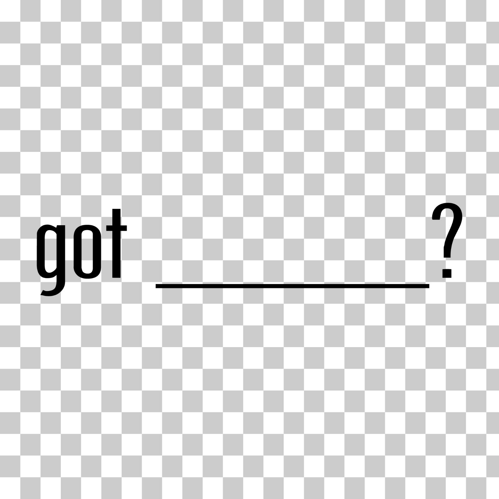 Got ______? Add Your Own Custom Text Vinyl Sticker / Decal gallery