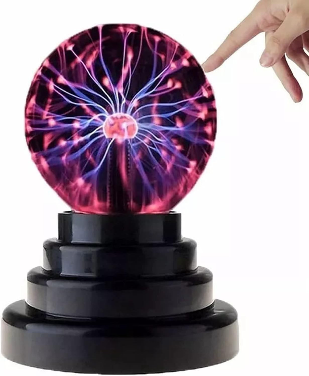 Plasma Ball - 3 Inch Static Electricity (Battery Or USB Power) gallery