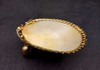 Gold-Plated Single Footed Shell Dish (1 Shell approx. 3-4 inches) gallery