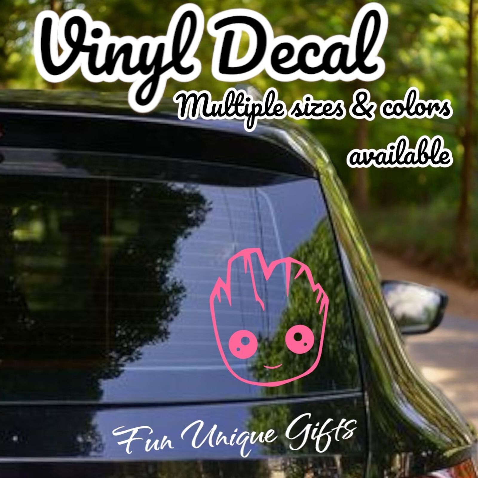 Groot Face Vinyl Decal Sticker -Multiple Colors & Sizes- FREE SHIPPING gallery