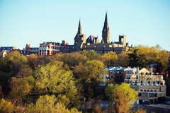 Georgetown University Campus Washington DC Photo Photograph Poster 24×16
