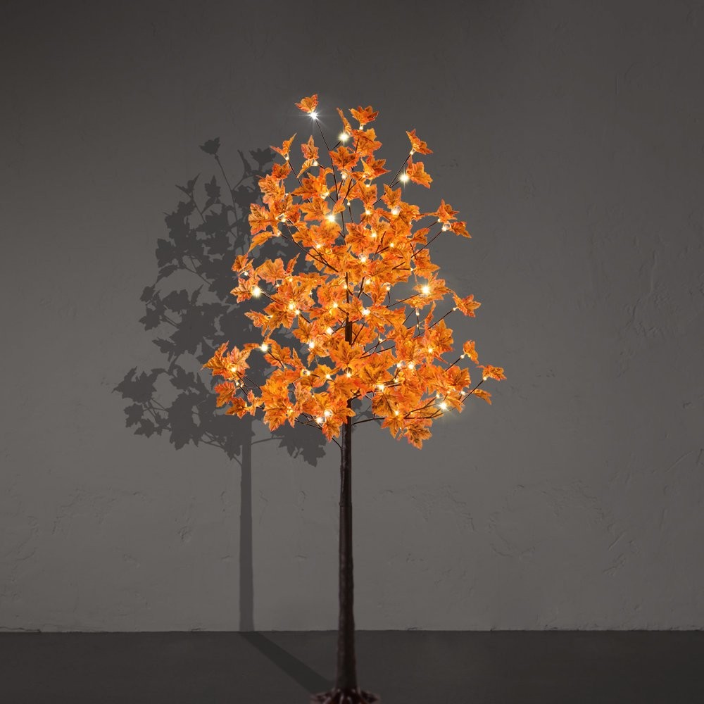 6FT 120LED Lighted Maple Tree – Warm White Fall Decor for Indoor & Outdoor gallery