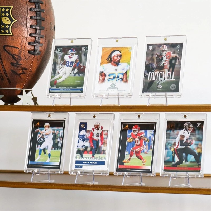 Versatile Triangular 2.2 Inch Acrylic Stands: Perfect for Photos & Memorabilia gallery