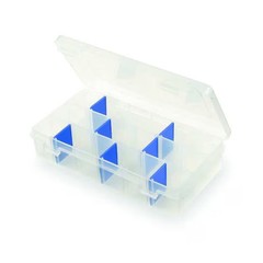 Flambeau 2003 Adjustable Compartment Box With 3 To 18 Compartments, Plastic, 1