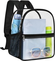 Small Clear Backpack for Event Security Festival Concert, 26 Colors! 12x12x6
