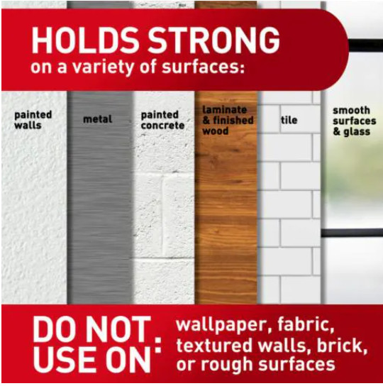 3M Command Refill Strips, Small, Mini, White Foam, 24 Replacement Strips | NEW gallery