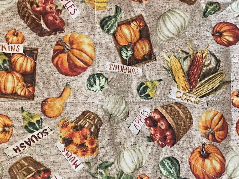 Large Thick Double Sided Deep Vegetable Basket Liner Fabric Garden 100% Cotton gallery