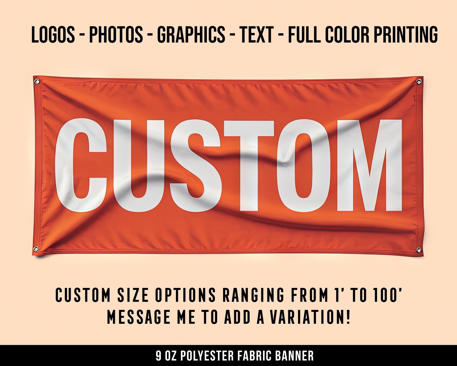 Custom Fabric Banner - Personalized Motivational Boat Flag Wall Art gallery