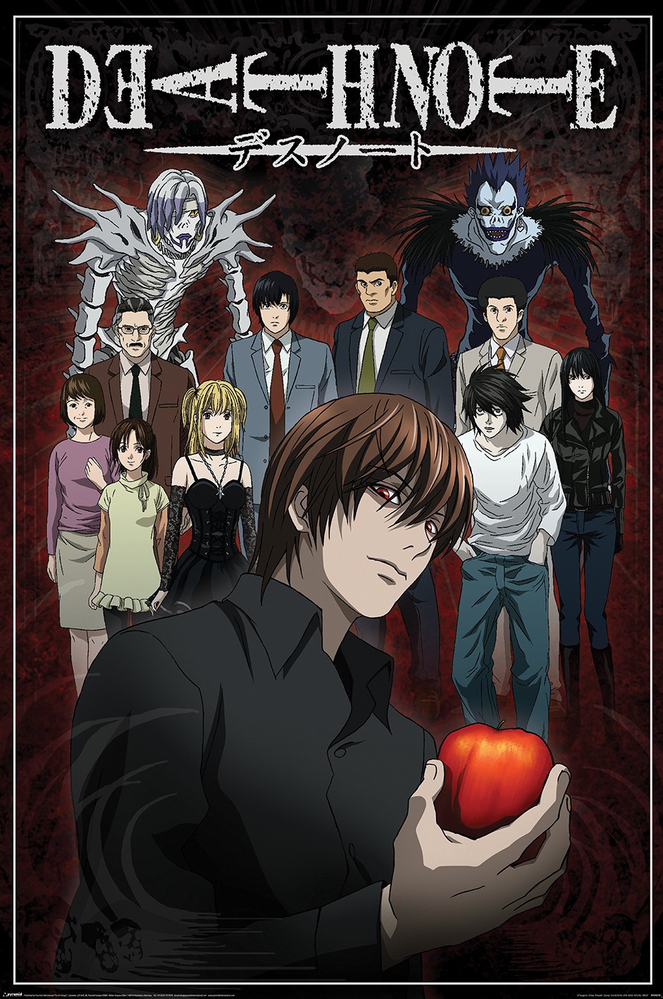 Death Note - Anime Poster (Characters - Light, L, Misa, Ryuk) (Size: 24" x 36") gallery