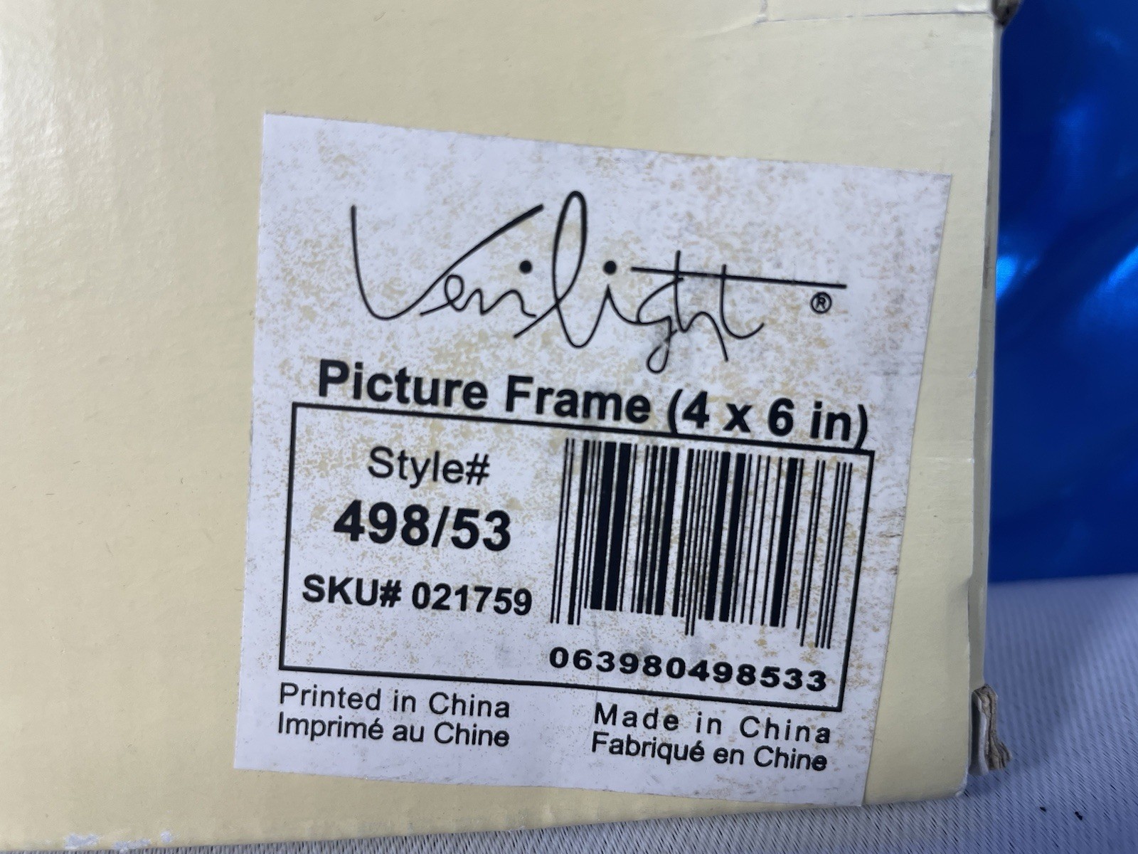 Memory Maker “Friends” Photo 4”X6” Photo Slot Frame approx 7”x9” Frame NIB gallery