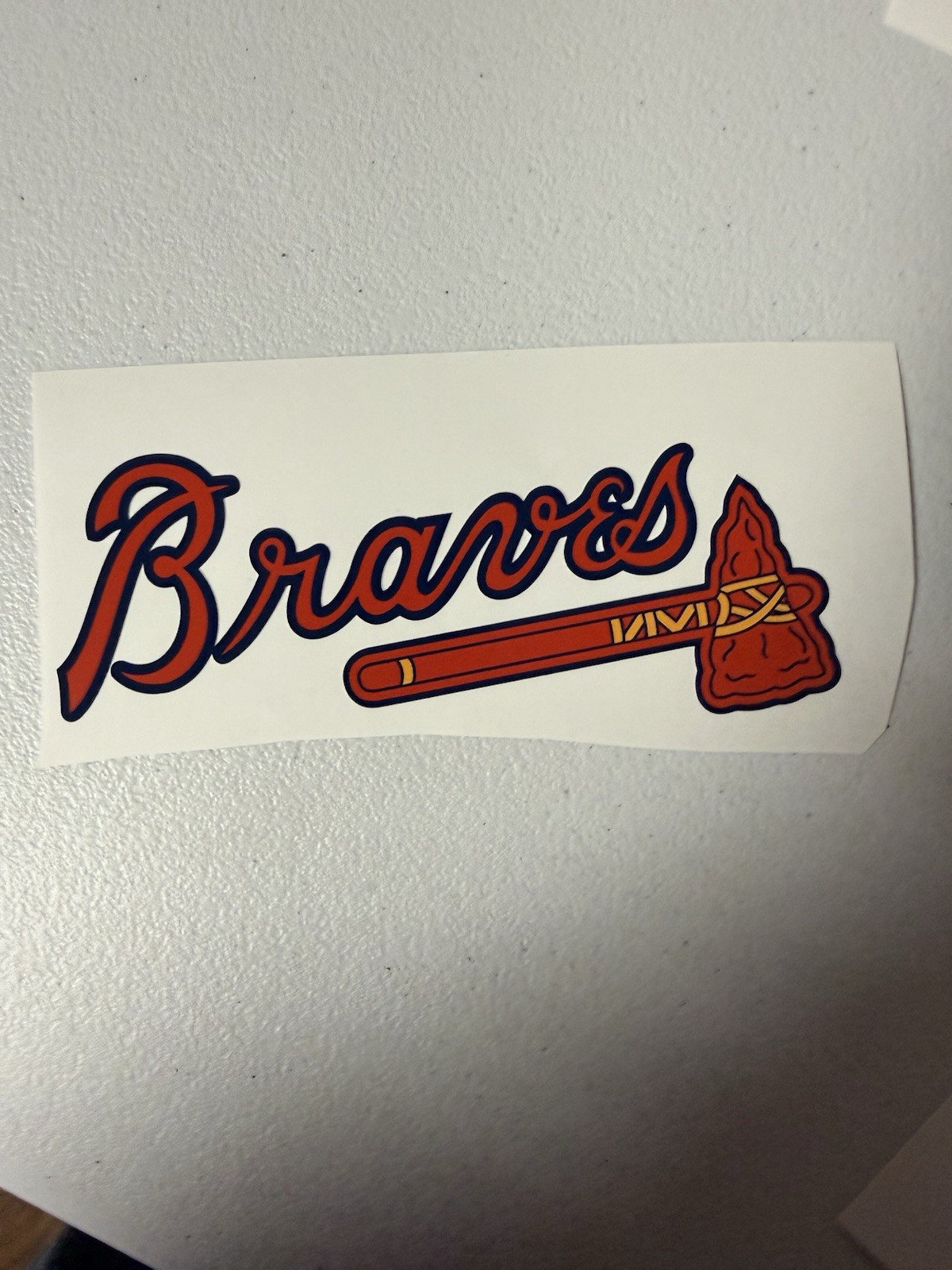 Atlanta Braves Regular Vinyl Decal gallery