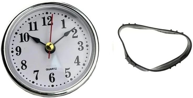 Mini Clock Insert Round Clocks Quartz Movement 2-1/2" 65mm Diameter Clock Head gallery