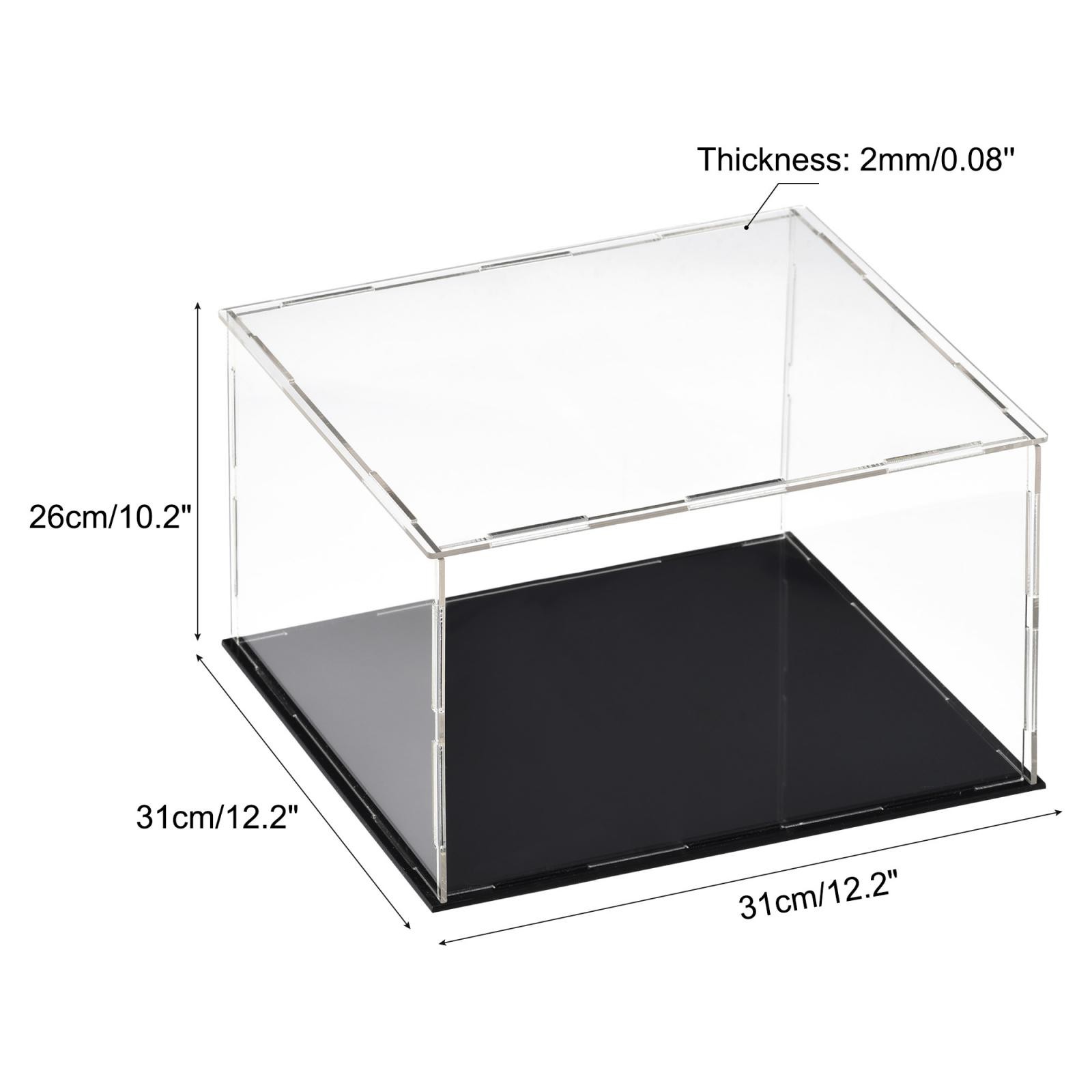 Acrylic Clear Display Case Box Dustproof Protection Showcase 30x30x25cm gallery