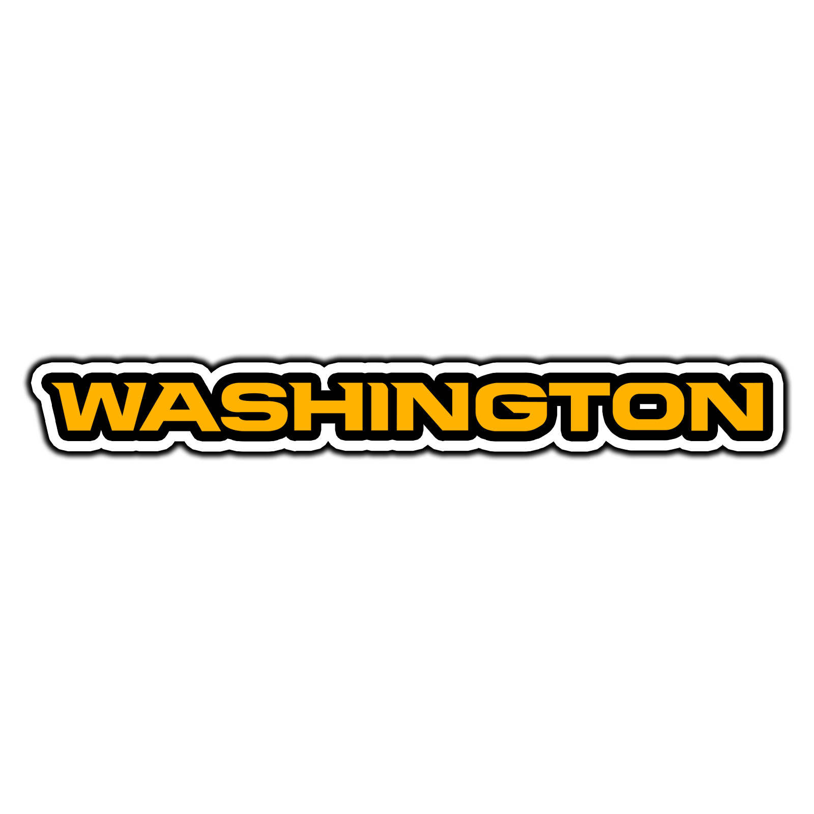 Washington Commanders Script Logo #18 Football Sticker Waterproof Vinyl Decal gallery