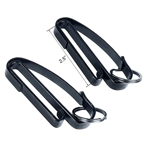 Metal Key Ring Holder Quick Hook System Belt Loop Fit up to 2 Metal Keychains gallery