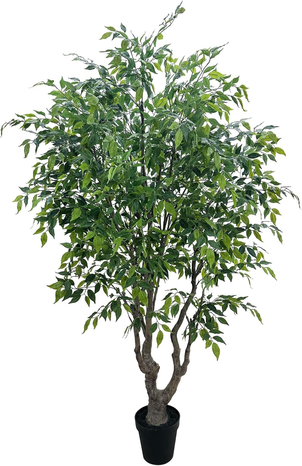 8FT Lifelike Artificial Ficus Tree for Home & Office Decor gallery
