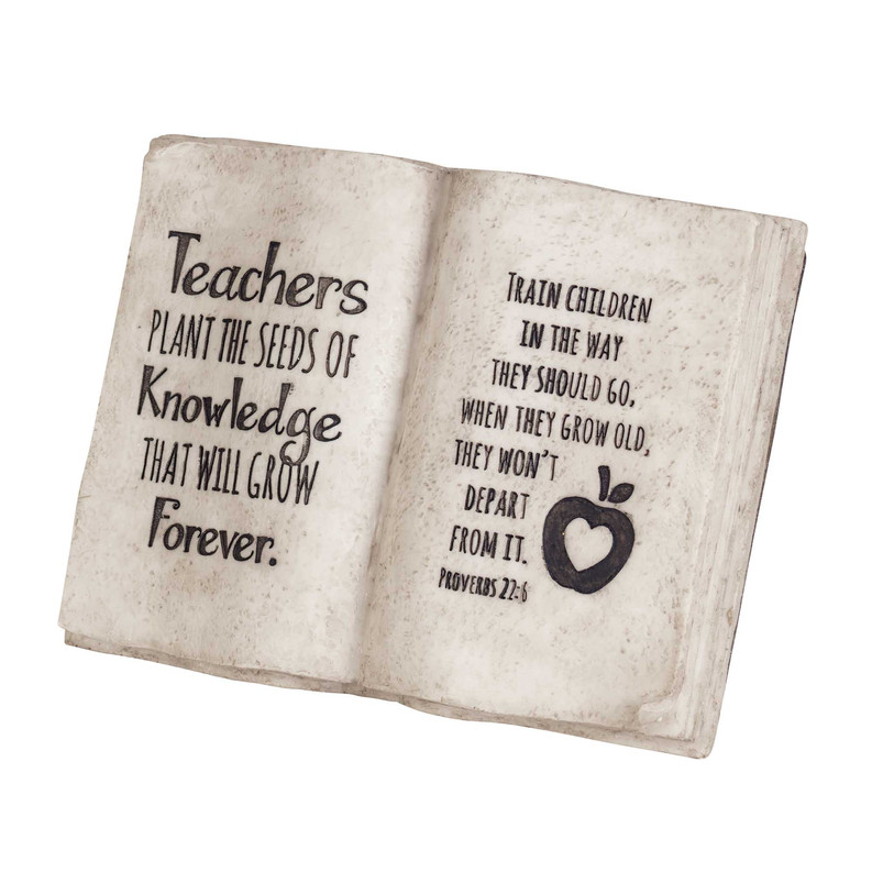 Tabletop Plaque Book Shape Teachers gallery