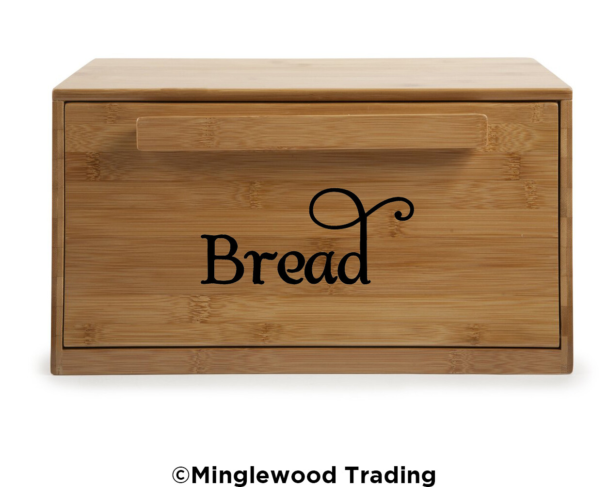 BREAD Vinyl Sticker - Kitchen Breadbox Label - Die Cut Decal - Bin - Swash gallery