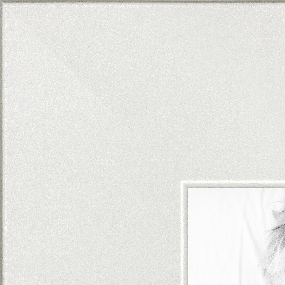 ArtToFrames Custom Picture Poster Frame Modern White 2" Wide gallery