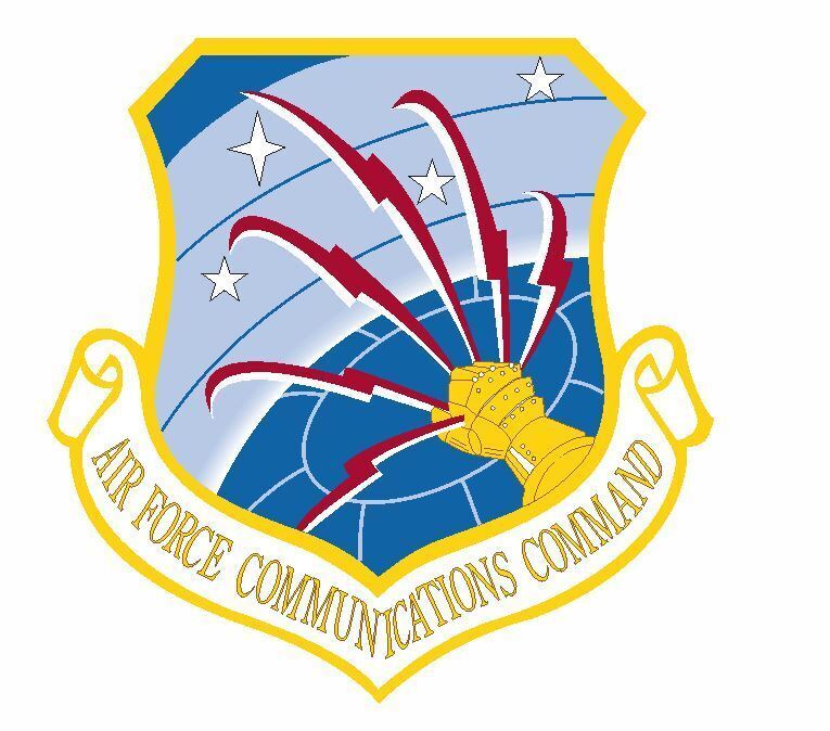 US Air Force Communications Command Sticker Decal M671 gallery