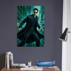 NEO THE MATRIX POSTER – Sci-Fi Hacker Art – Original Kore Studios Illustration