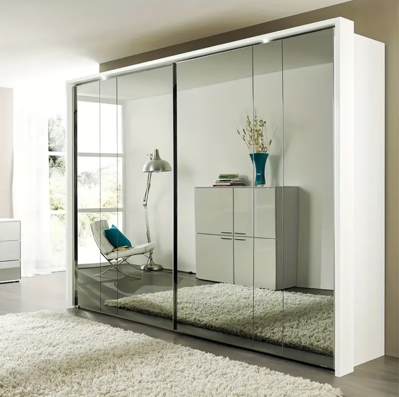 Flexible Adhesive Sticker Mirror With Tile & Smooth Surface, Durable Unbreakable gallery