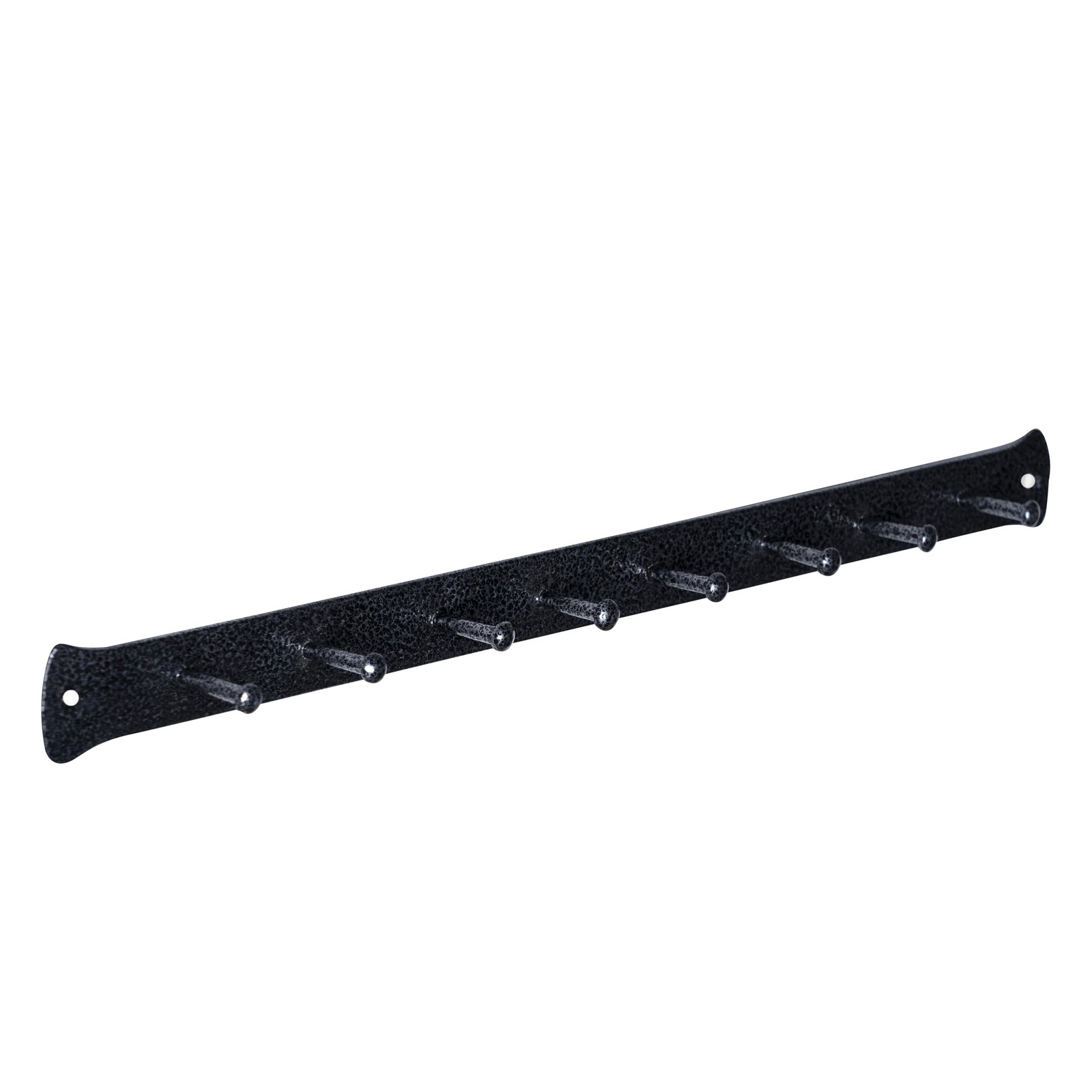 Rustic Silver Hand Forged Iron Key Holder Decorative Metal Wall Mount Rack gallery