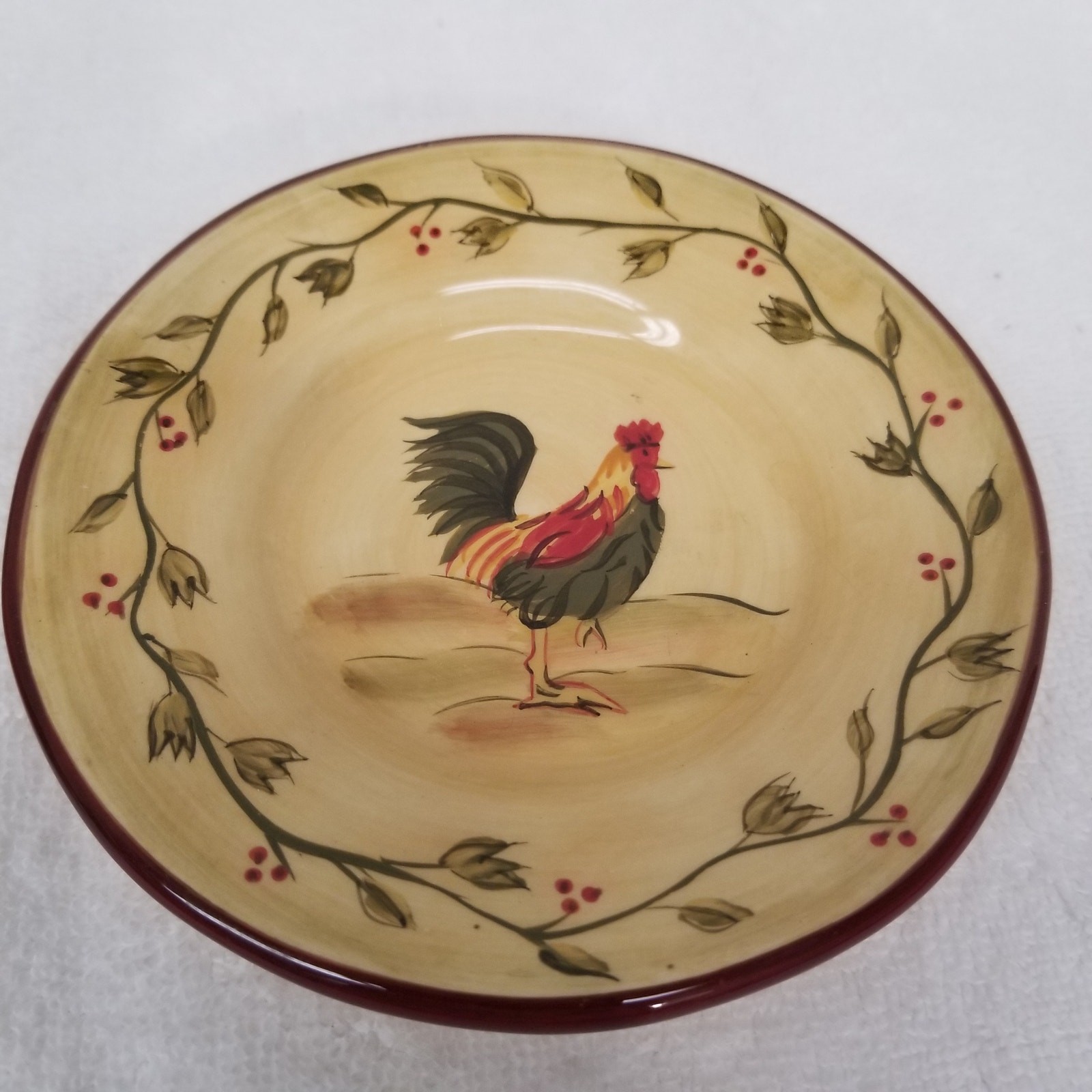 Rooster plates Early Riser Exclusively by Park gallery